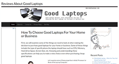 Desktop Screenshot of goodlaptops.com