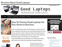 Tablet Screenshot of goodlaptops.com